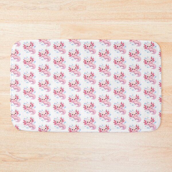 Item preview, Cute Smiling Axolotl Bubble Kawaii designed and sold by PriyankaSonara.