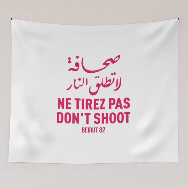 Item preview, Don't Shoot, Beirut 82 designed and sold by DeltaBOX.