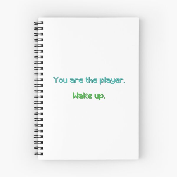 Item preview, You are the Player. Wake Up. designed and sold by PrettiPrintts.