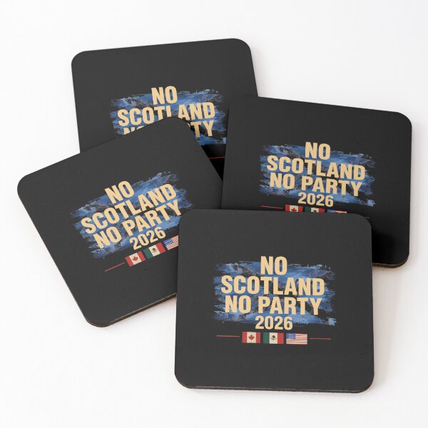 Item preview, No Scotland No Party- Scotland Football World Cup 2026, Canada Mexico Usa 2026 designed and sold by Elloodiee.