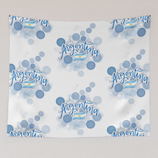 Item preview, Argentina Postage Stamp with National Flag Design designed and sold by iamKRUK.