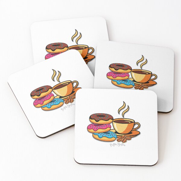 Item preview, Donuts and coffee  designed and sold by Palette & Hue.