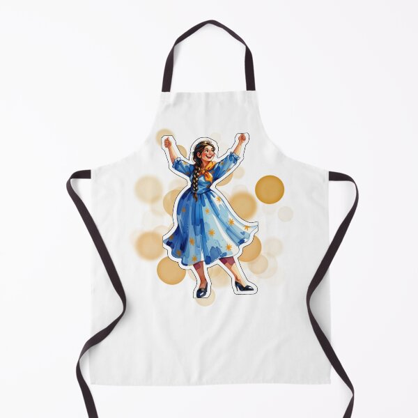 Item preview, Argentine Dancer in Blue Dress Cultural Dance Design designed and sold by iamKRUK.
