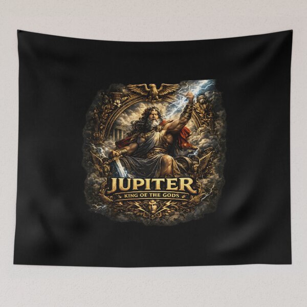 Item preview, Jupiter King of the Gods | Roman Mythology Design designed and sold by RockyLambda.