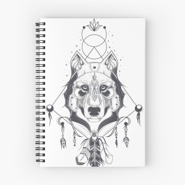 Item preview, Tribal Boho Wolf designed and sold by Victorious2.