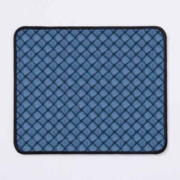Item preview, Blue Interlocking Denim Strip Weave Pattern designed and sold by igraphixart.