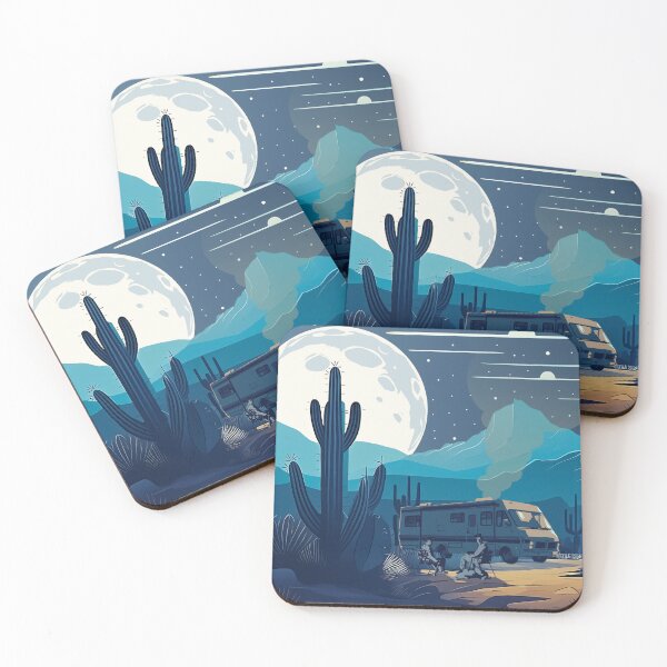 Item preview, Breaking Bad Minimalist Landscape – Walter White and Jesse designed and sold by niclol2a.