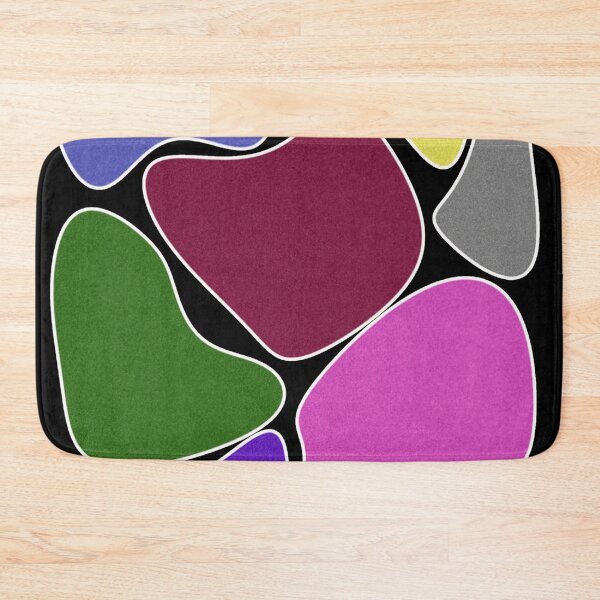 Item preview, Colorful Organic Shapes Abstract Composition designed and sold by PixelParinda.