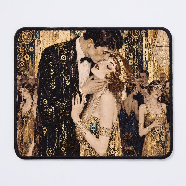 Item preview, olden Embrace | Art Deco Romance Inspired by the Roaring Twenties designed and sold by Vibranta Studio.