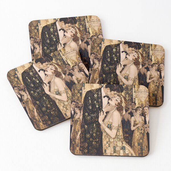 Item preview, olden Embrace | Art Deco Romance Inspired by the Roaring Twenties designed and sold by Vibranta Studio.