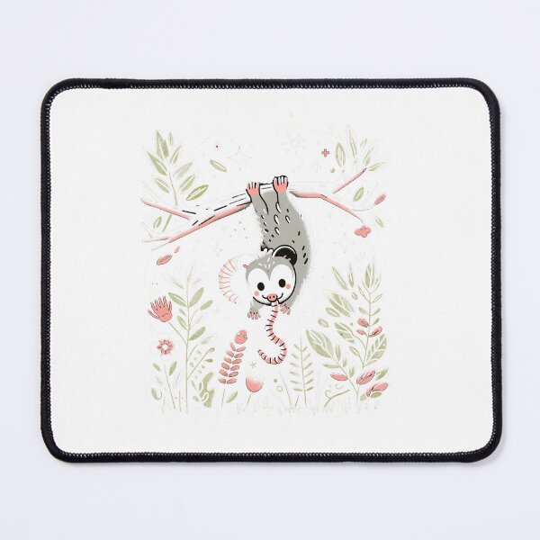 Item preview, Hanging Possum Floral designed and sold by SiarheiYur.
