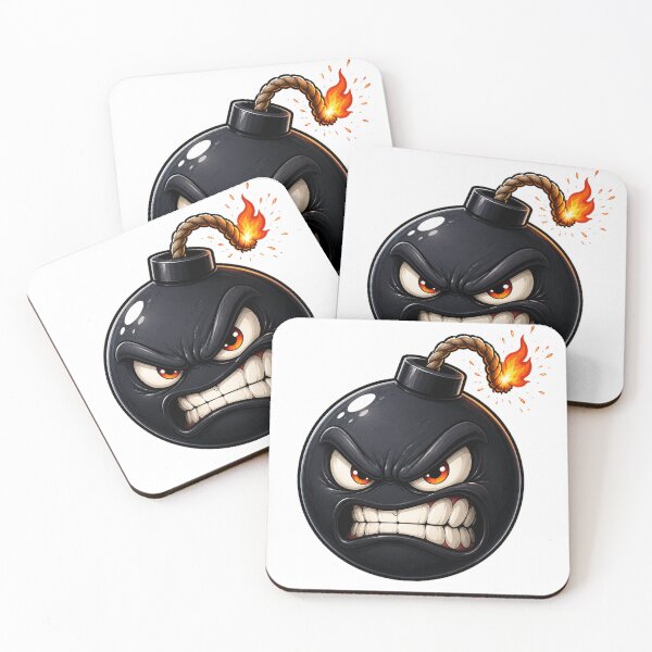 Item preview, Angry Bomb – Explosive Cartoon Character designed and sold by Seculinator.