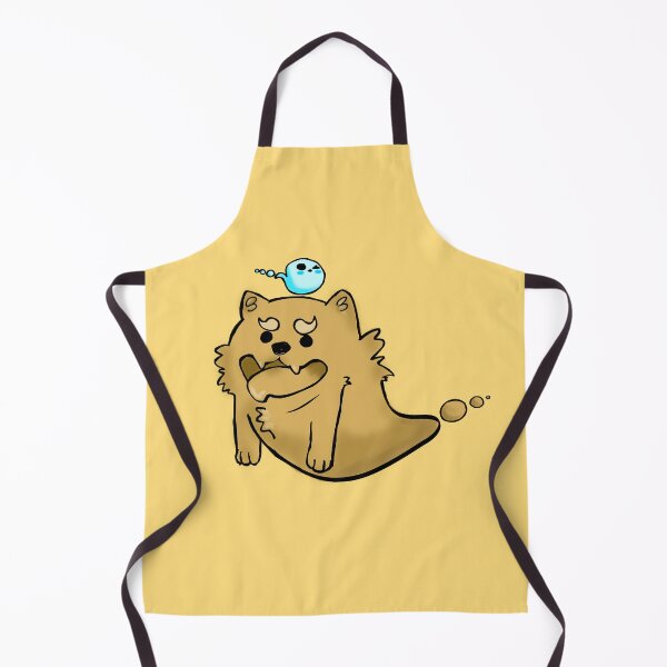 Item preview, Shiba ghost yellow designed and sold by dusty raccoon.