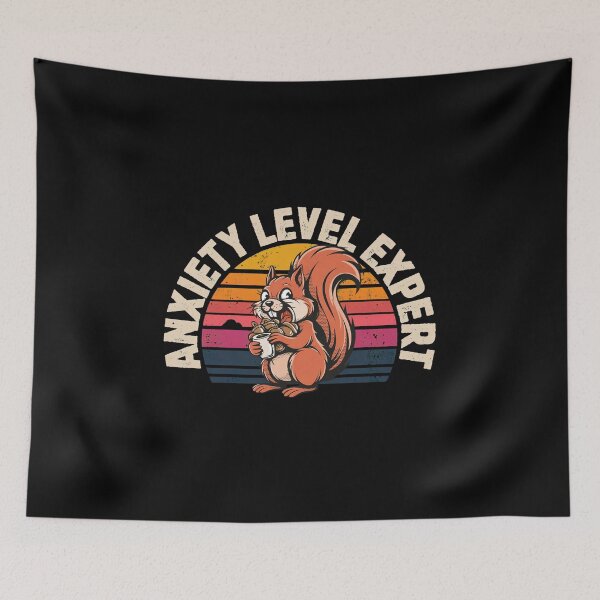 Item preview, Anxiety Level Expert – Funny Mental Health Design designed and sold by mikoala50.