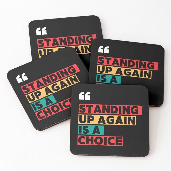 Item preview, Stand Up Again Quotes for Him designed and sold by WarriorsArmour.