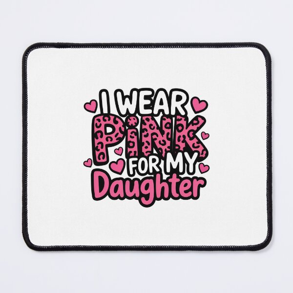Item preview, I We Wear Pink For My Family Breast Cancer Pink Ribbon DAUGHTER designed and sold by SapfireStuArt.
