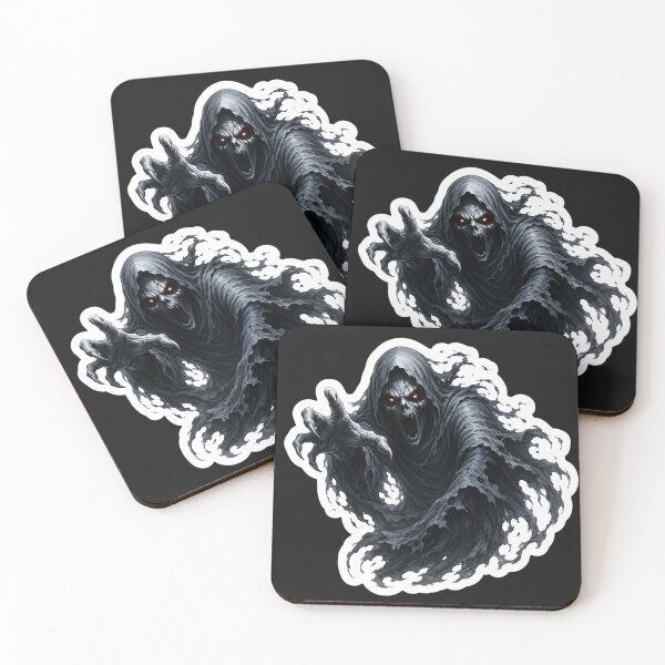 Item preview, Dark Phantom Ghost Horror Sticker Gothic Grim Reaper Art designed and sold by Digital_products_0111.