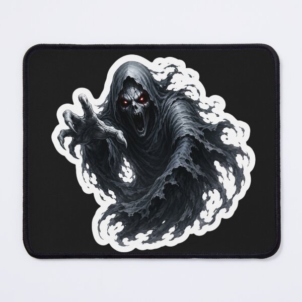 Item preview, Dark Phantom Ghost Horror Sticker Gothic Grim Reaper Art designed and sold by Digital_products_0111.