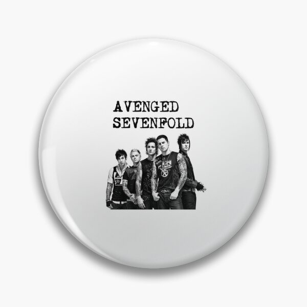 Item preview, Avenged Sevenfold Band and Logo Black & White designed and sold by Aidangilly02.