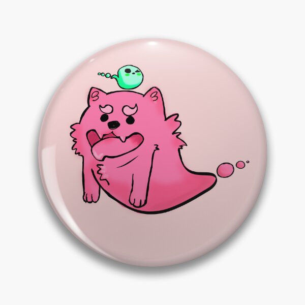 Item preview, Shiba ghost pink  designed and sold by dusty raccoon.