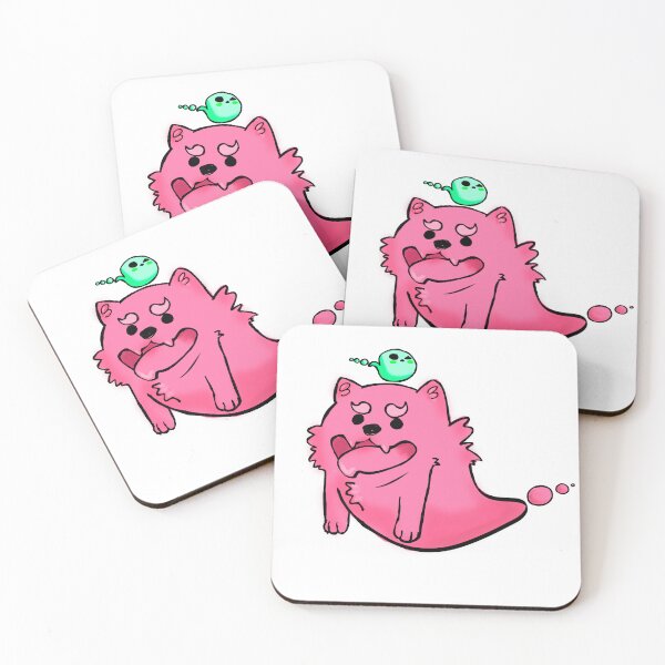 Item preview, Shiba ghost pink  designed and sold by dusty raccoon.