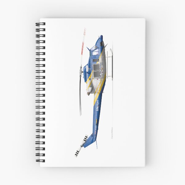 Item preview, BELL 412 VH-XCK LIFEFLIGHT 2024 designed and sold by Grubby Fingers Aircraft Illustration.