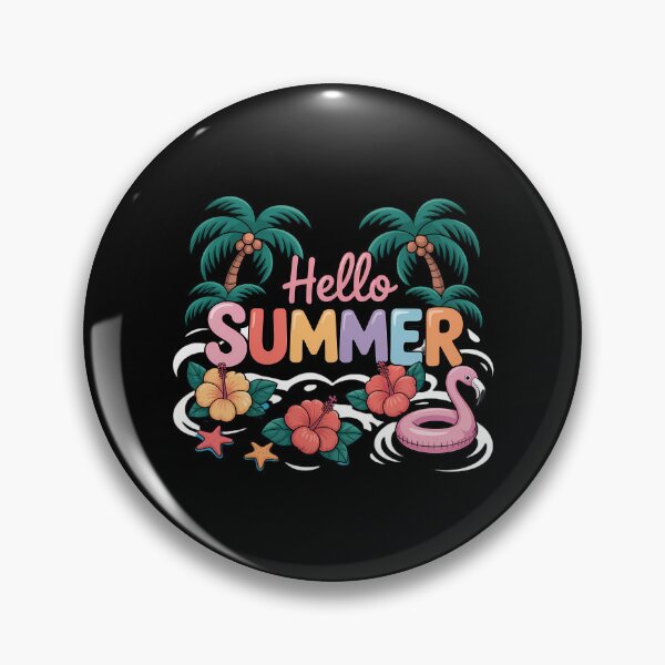 Item preview, Hello Summer Beach designed and sold by sailorjessiArt.