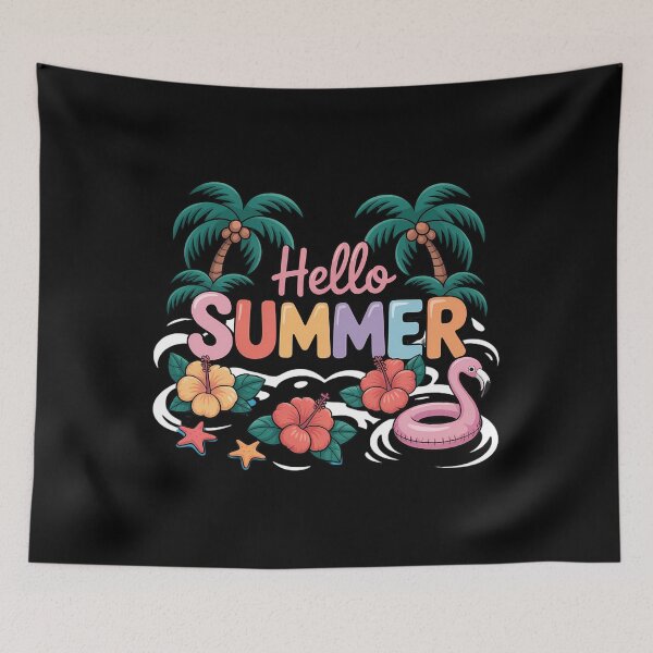 Item preview, Hello Summer Beach designed and sold by sailorjessiArt.