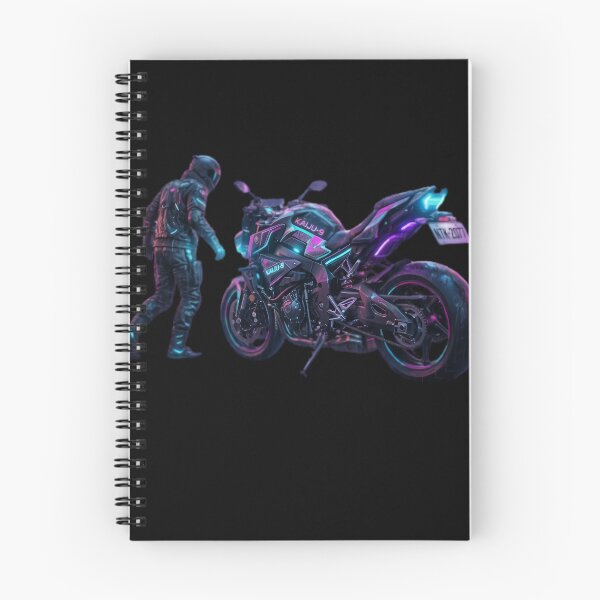 Item preview, Neo Tokyo Cyberpunk Cyber Bike Rainy Street Poster designed and sold by Neo Tokio.