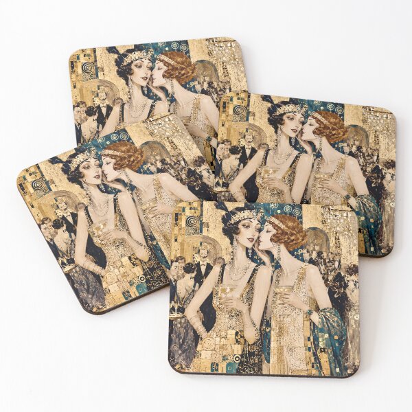 Item preview, Gossip | Art Deco Romance Inspired by the Roaring Twenties designed and sold by Vibranta Studio.