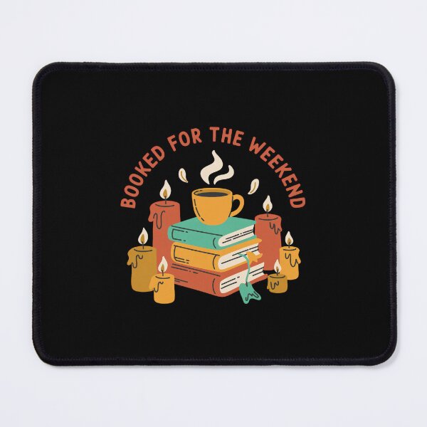 Item preview, Booked for the Weekend – Cozy Reading Pun Design designed and sold by mikoala50.