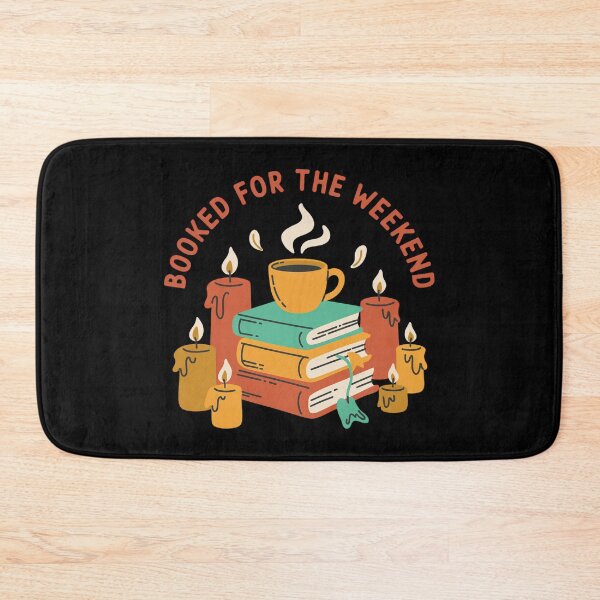 Item preview, Booked for the Weekend – Cozy Reading Pun Design designed and sold by mikoala50.