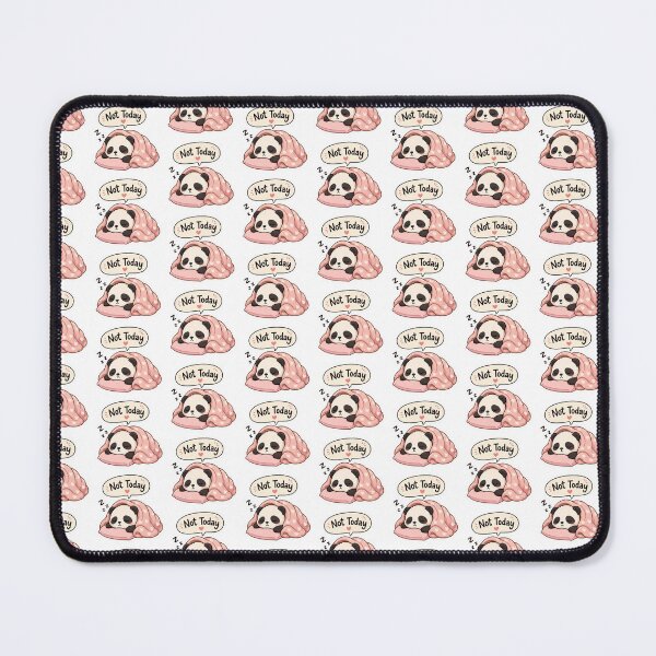 Item preview, Sleepy Panda Not Today Cute Cartoon designed and sold by PriyankaSonara.