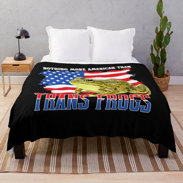 Item preview, Nothing More American Than Trans Frogs designed and sold by LOUP-SOLI.