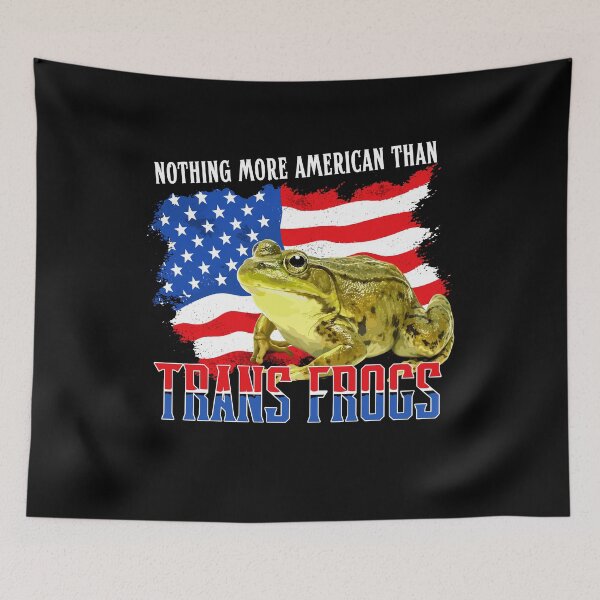 Item preview, Nothing More American Than Trans Frogs designed and sold by LOUP-SOLI.