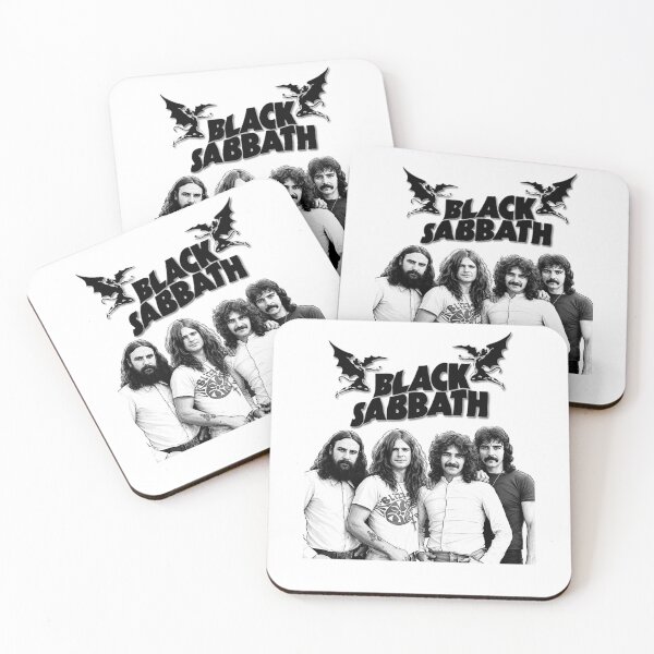 Item preview, Black Sabbath Band and Logo Black & White designed and sold by Aidangilly02.