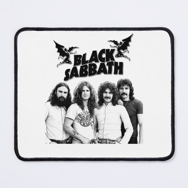 Item preview, Black Sabbath Band and Logo Black & White designed and sold by Aidangilly02.