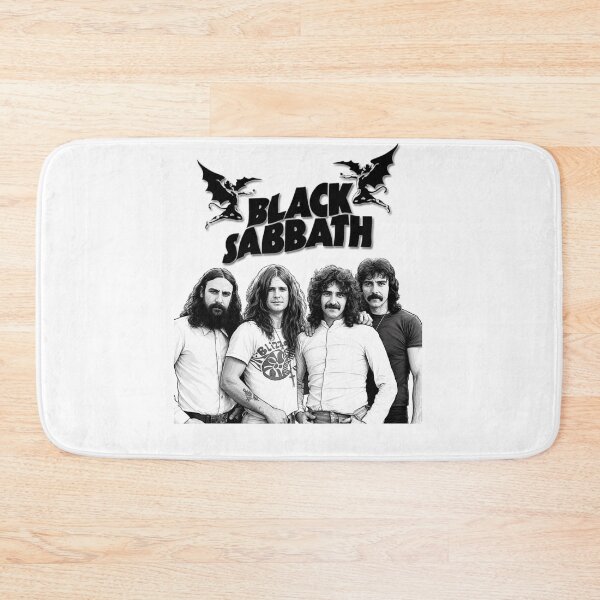 Item preview, Black Sabbath Band and Logo Black & White designed and sold by Aidangilly02.