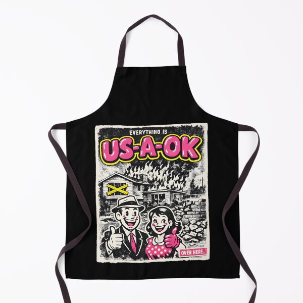 Item preview, Everything Is US-A-OK (Couple) designed and sold by KungPowUnicorn.