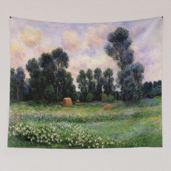 Item preview, Blooming Meadow at Giverny: Impression of Wildflowers, Light, and Seasonal Harmony  designed and sold by artdesignsnow.