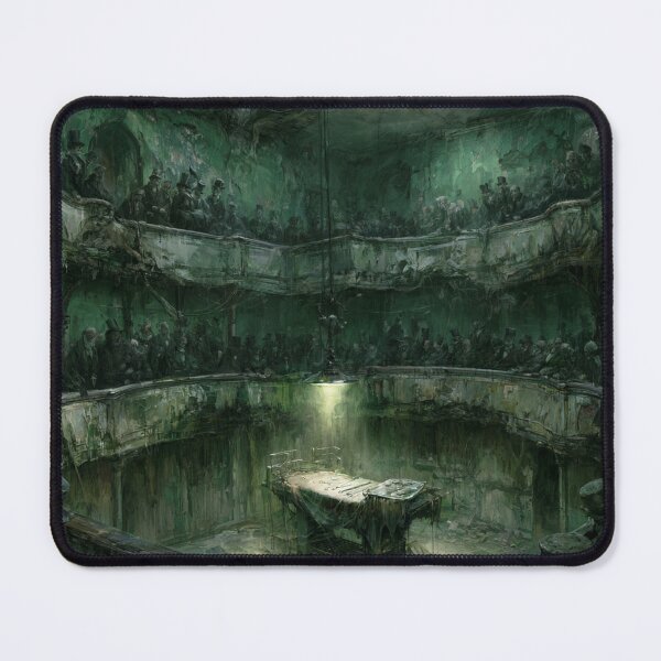 Item preview, The Thornwick Institute: The Operating Theatre | Victorian Gothic Horror Surgical Theatre Art Print designed and sold by Opetis.