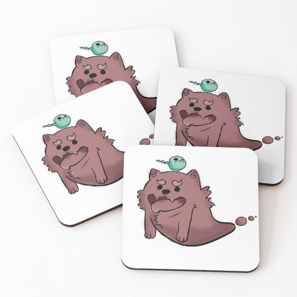 Item preview, Shiba ghost choco mint designed and sold by dusty raccoon.