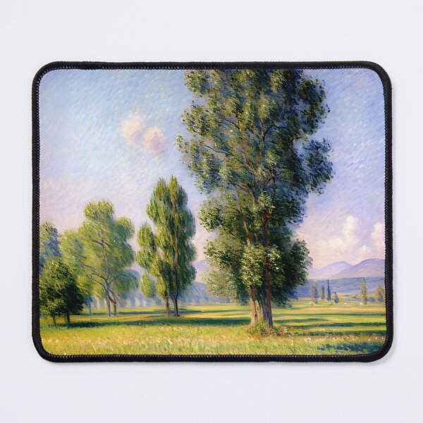 Item preview, Summer Meadow at Limetz: Impression of Blossoms, Light, and Rural Serenity designed and sold by artdesignsnow.