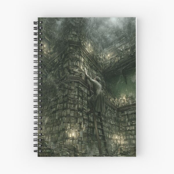 Item preview, The Thornwick Institute: The Record Room II | Victorian Gothic Horror Archive Dark Fantasy Art Print designed and sold by Opetis.