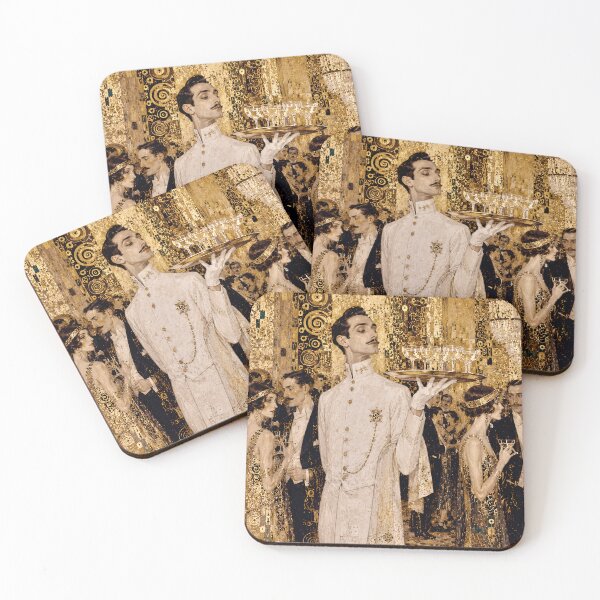 Item preview, Waiter | Art Deco Romance Inspired by the Roaring Twenties designed and sold by Vibranta Studio.