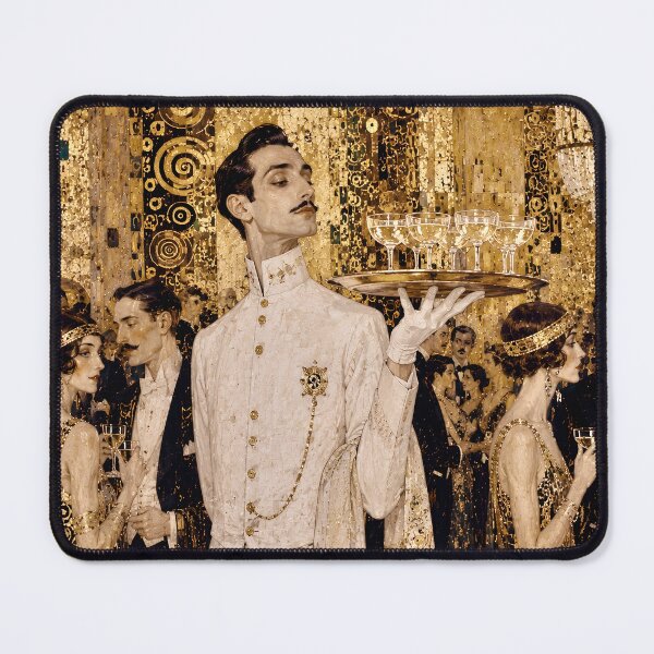 Item preview, Waiter | Art Deco Romance Inspired by the Roaring Twenties designed and sold by Vibranta Studio.