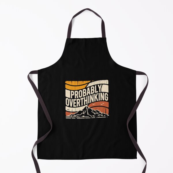 Item preview, Probably Overthinking – Relatable Anxiety & Humor Design designed and sold by mikoala50.