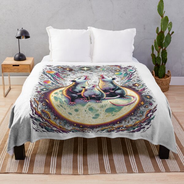 Item preview, Cats On Crescent Moon designed and sold by SiarheiYur.