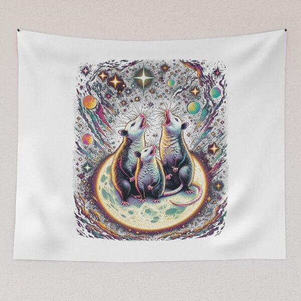 Item preview, Cats On Crescent Moon designed and sold by SiarheiYur.