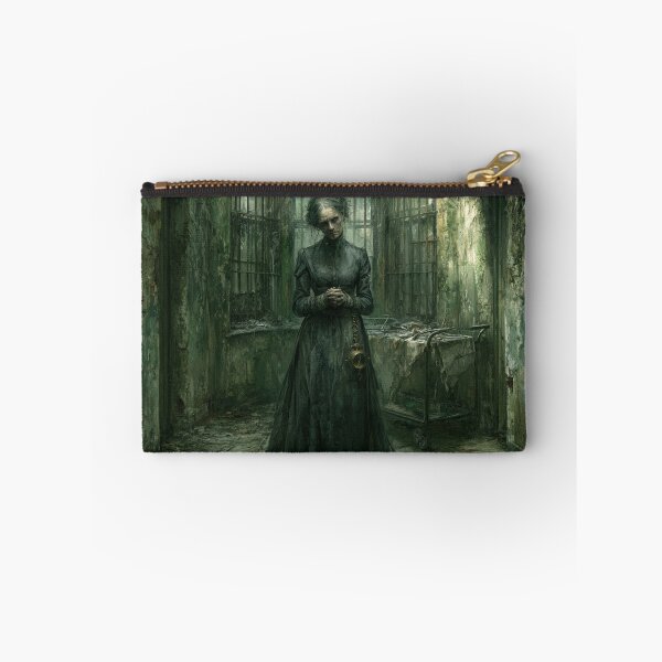Item preview, The Thornwick Institute: The Matron | Victorian Gothic Horror Figure Dark Fantasy Art Print designed and sold by Opetis.